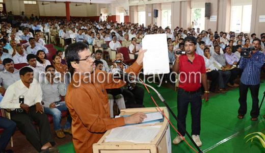 Upa Lokayukta Justice Subhash B Adi in Mangalore